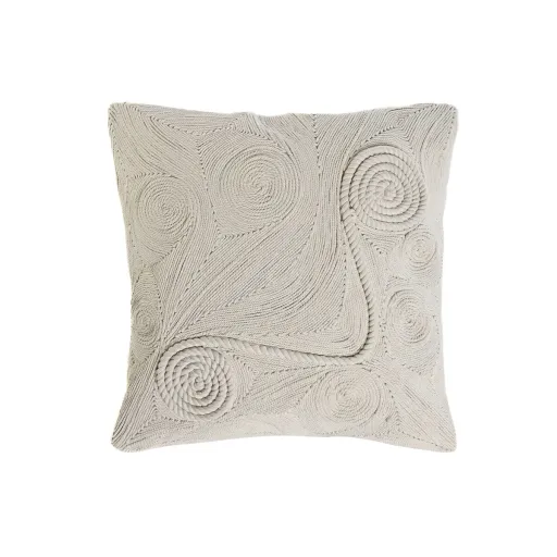 Almofada Home ESPRIT Branco Boho 45 x 45 cm