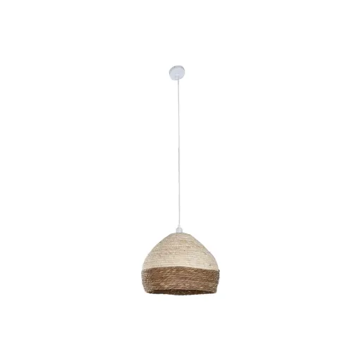 Candeeiro de Teto Home ESPRIT Castanho Natural 50 W 38 x 38 x 28 cm