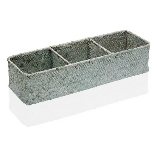 Caixa com Compartimentos Versa Algas Marinhas (12 x 8 x 36 cm)