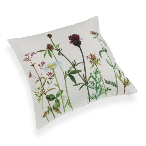 Almofada Versa Bloemen Poliéster (45 x 45 cm)