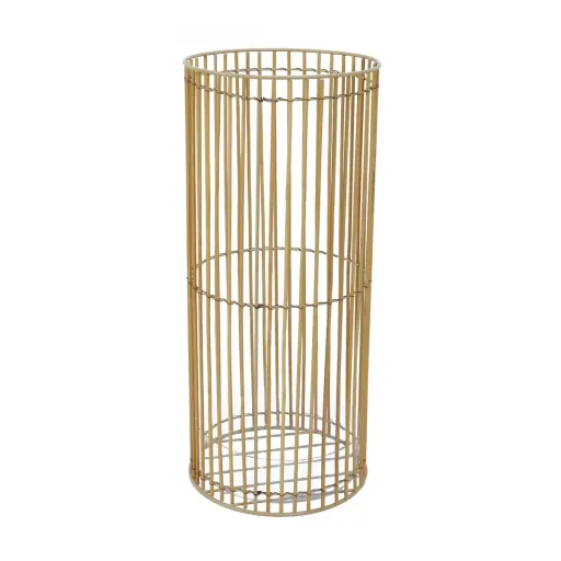 Suporte de Guarda-Chuva Versa Metal Bambu 20 x 50 x 20 cm