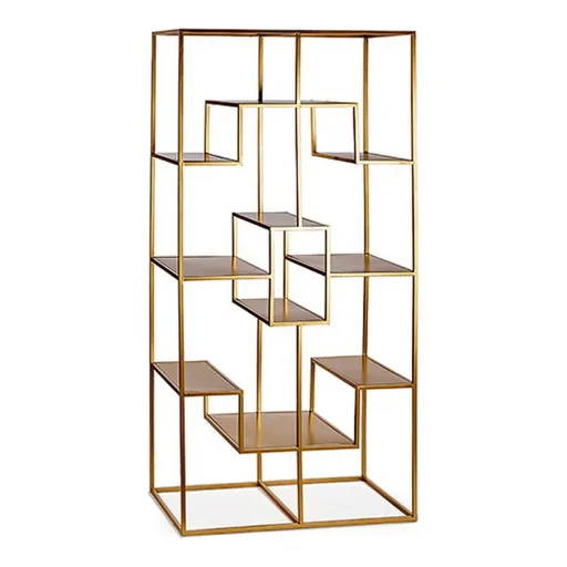 Estantes BIG-S3605004 Dourado Metal 45 x 200 x 100 cm