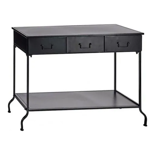 Consola Preto Metal (43 x 121 x 84,5 cm)