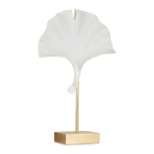 Figura Decorativa Flor Branco Poliresina (8 x 37 x 24,5 cm)