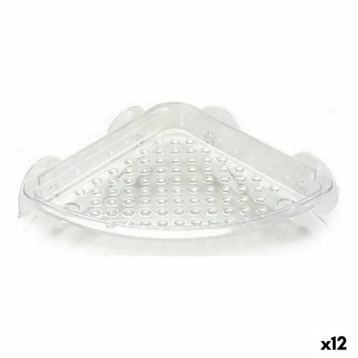 Prateleira Transparente PVC Poliestireno 18 x 5 x 25 cm