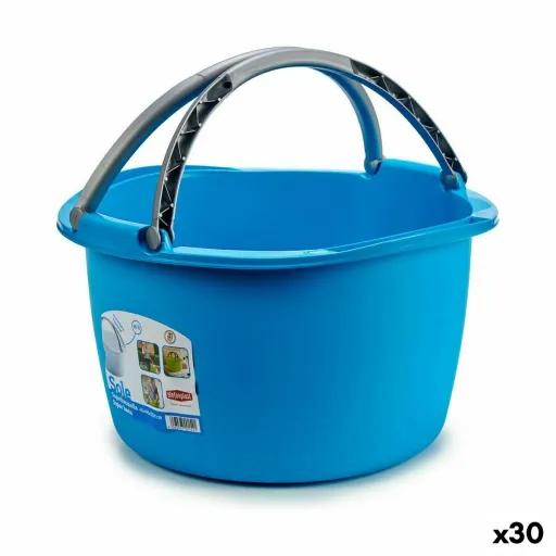 Cesta Multiusos Stefanplast Plástico 16 L 39 x 22 x 39 cm Com Pegas (30 Unidades)