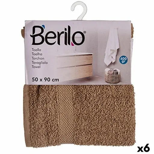 Toalha de Banho Camel 50 x 90 cm (6 Unidades)