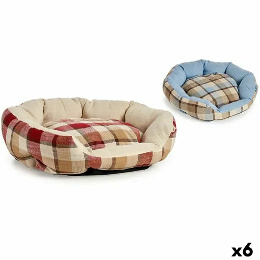 Cama para Cães Aos Quadrados 48 x 18 x 58 cm (6 Unidades)