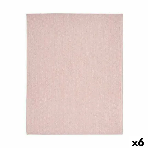 Toalha de Mesa Loneta Antimanchas Estrela 140 x 180 cm Cor de Rosa (6 Unidades)