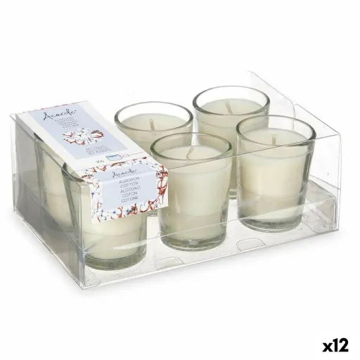 Conjunto de Velas Perfumadas 16 x 6,5 x 11 cm (12 Unidades) Copo Algodão