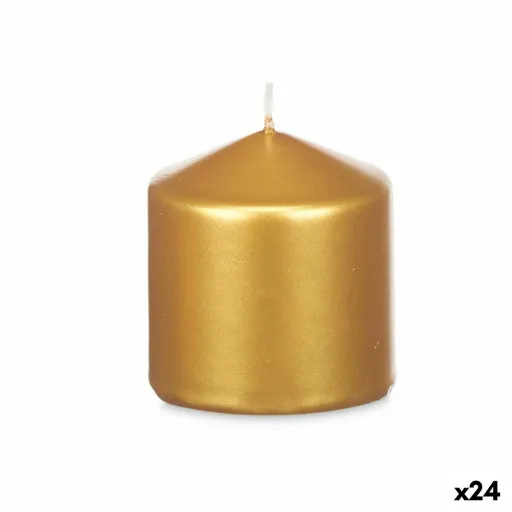 Vela Dourado 7 x 7,5 x 7 cm (24 Unidades)