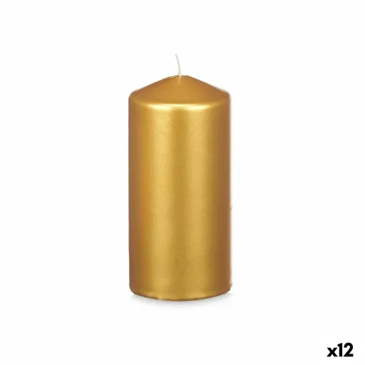 Vela Dourado 7 x 15,5 x 7 cm (12 Unidades)