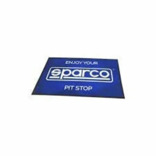 Tapete Sparco Enjoy Your Pit Stop Azul