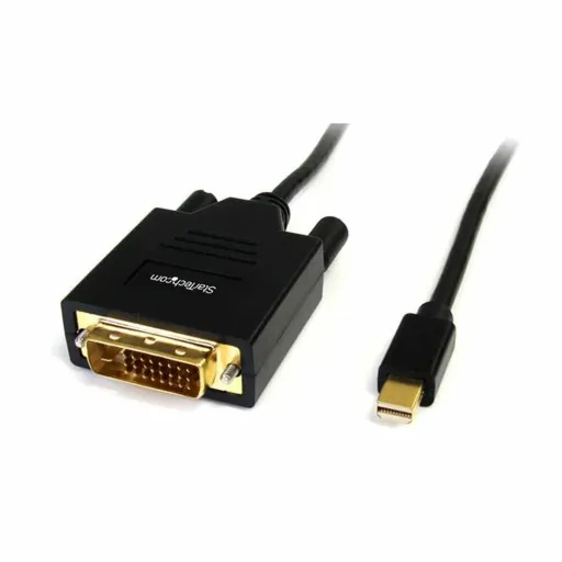 Adaptador Mini DisplayPort para DVI Startech MDP2DVIMM6           (1,8 m) Preto 1.8 m