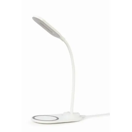 Candeeiro de Secretária GEMBIRD TA-WPC10-LED-01-W Branco