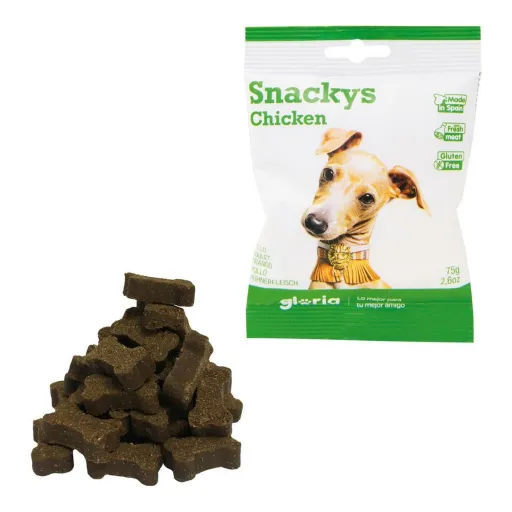 Snack para Cães Gloria Snackys Frango (30 x 75 g)