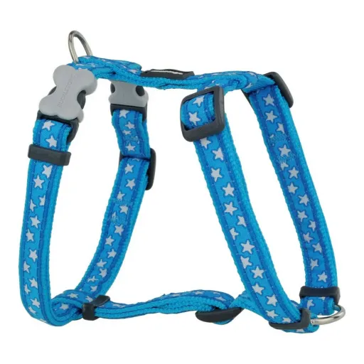 Arnês para Cães Red Dingo Style Azul Estrela 30-48 cm