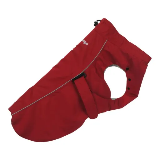 Gabardina para Cães Red Dingo Perfect Fit 45cm Vermelho