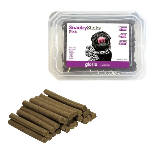 Snack para Cães Gloria Snackys Sticks Peixe Barritas (800 g) (800 g)