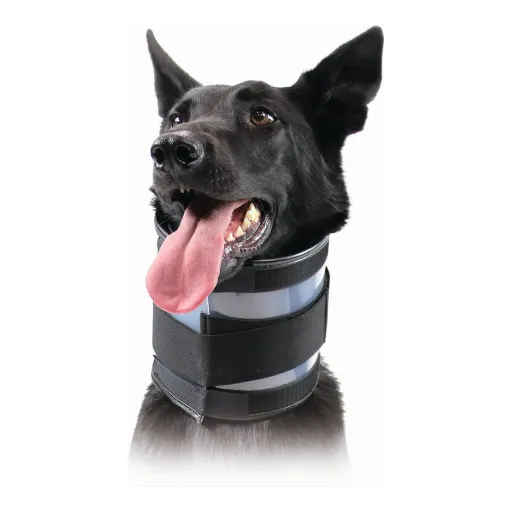 Colarinho Cervical para Cães KVP Preto (9-36 cm)