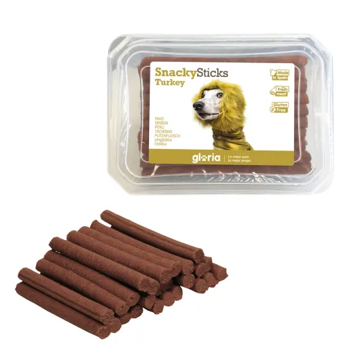 Snack para Cães Gloria Snackys Sticks Frango Peru Barritas (800 g)