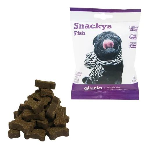 Snack para Cães Gloria Display Snackys Peixe