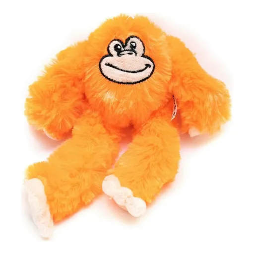 Peluche para Cães Gloria Kikazaru 11 x 44 x 45 cm Macaco Laranja