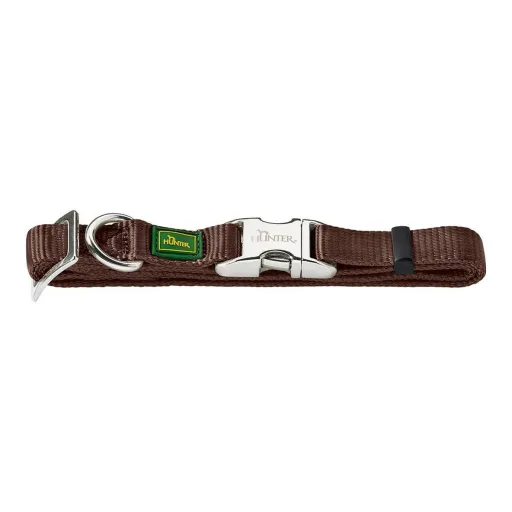 Coleira para Cães Hunter Alu-Strong Castanho Tamanho S (30-45 cm)