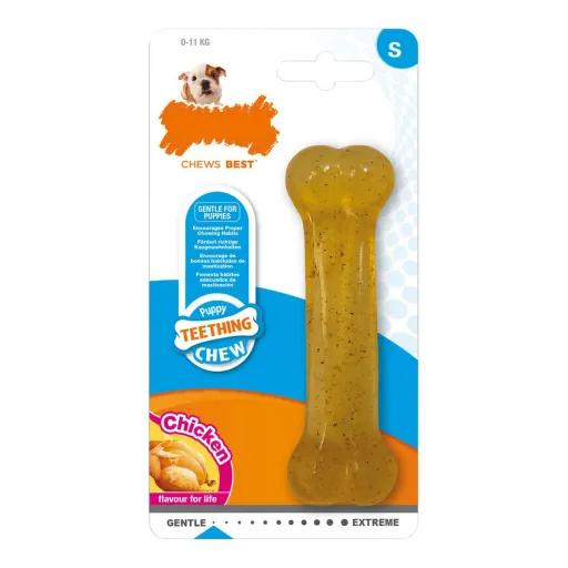 Mordedor para Cão Nylabone Tamanho M Frango Termoplástico Cachorros