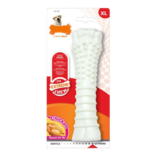 Mordedor para Cão Nylabone Dura Chew Texturado Frango Nylon