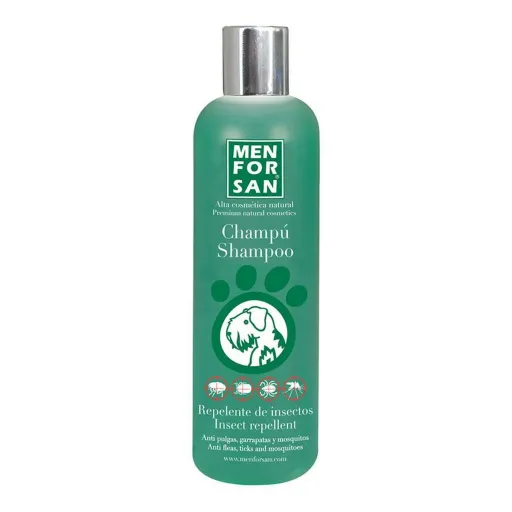 Champô para Animais de Estimação Menforsan Cão Repelente de Insetos Citronela 300 ml