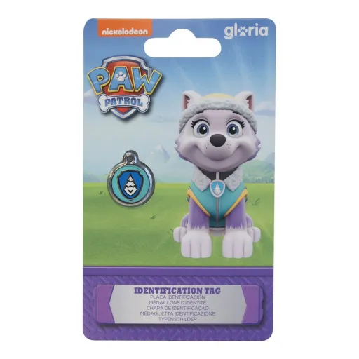 Placa Identificativa para Colar The Paw Patrol Everest Tamanho S