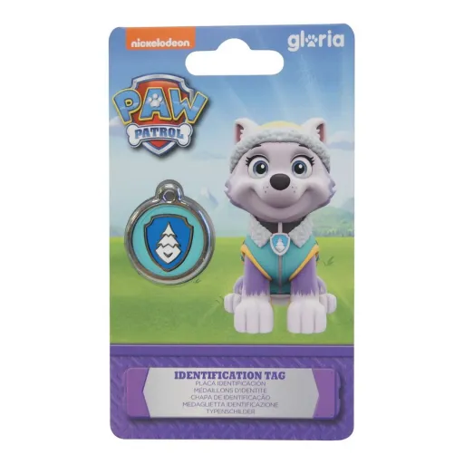 Placa Identificativa para Colar The Paw Patrol Everest Tamanho M