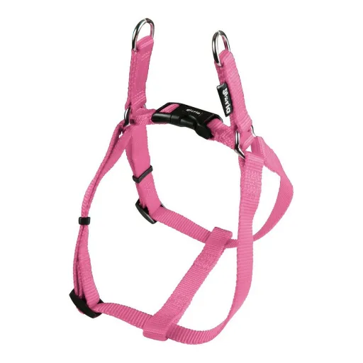 Arnês para Cães Gloria Liso Ajustável 35-51 cm Cor de Rosa S