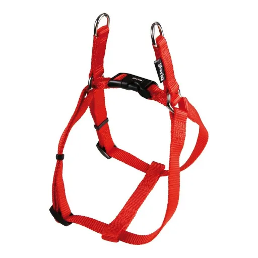 Arnês para Cães Gloria Liso Ajustável M 47-71 cm Vermelho