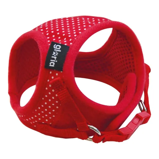 Arnês para Cães Gloria Pontos 17-22 cm Vermelho Tamanho XS