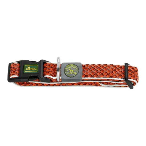 Coleira para Cães Hunter Basic Fio Laranja Tamanho S Orange (30-43 cm)