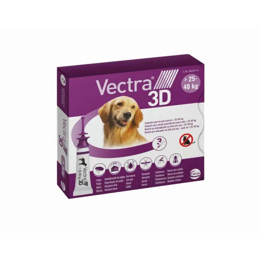 Pipeta para Cães Ceva 3D L 25-40 Kg 3 Unidades