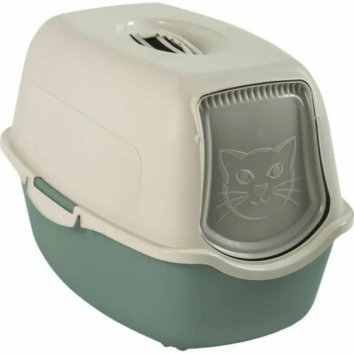 Caixa de Areia para Gatos Rotho My Pet BAILEY Branco/Verde