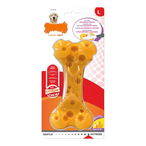 Mordedor para Cão Nylabone Dura Chew Queijo Tamanho L Nylon