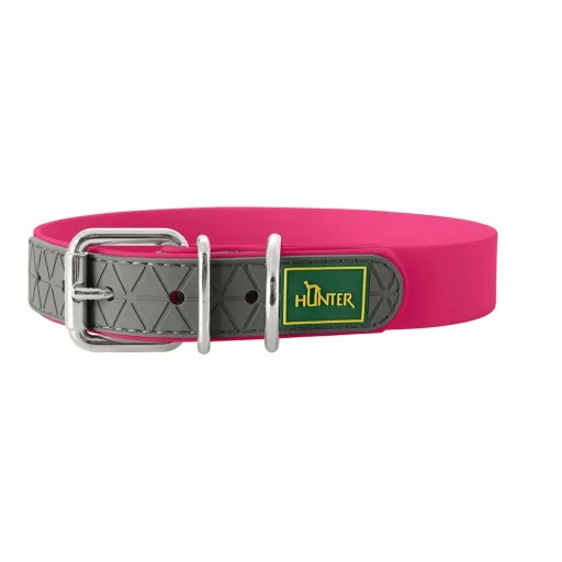 Coleira para Cães Hunter Convenience Cor de Rosa Tamanho M (38-46 cm)