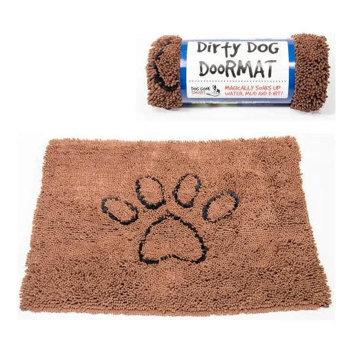 Tapete para Cão Dog Gone Smart Microfibras Castanho (79 x 51 cm)