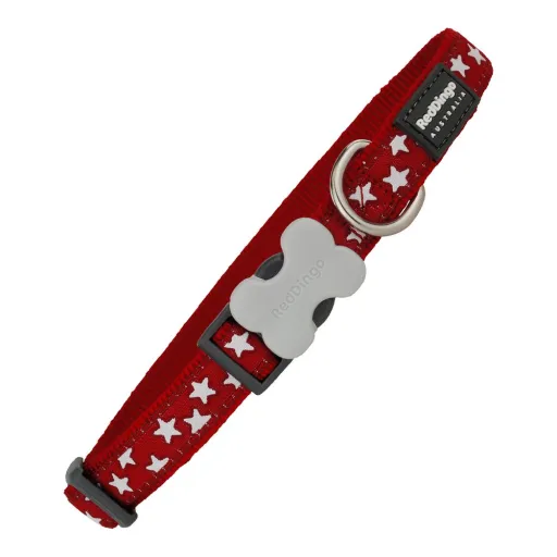 Coleira para Cães Red Dingo Estrela 41-63 cm