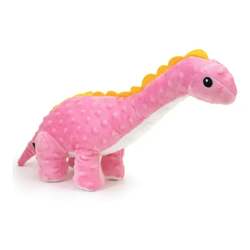 Peluche para Cães Gloria Orhy 10 x 45 x 20 cm Cor de Rosa Dinossauro Poliéster Polipropileno