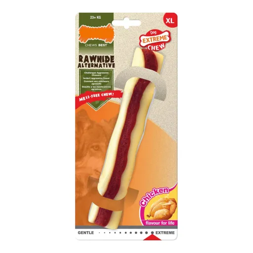 Mordedor para Cão Nylabone Extreme Chew Roll	Rawhide Tamanho XL Frango Nylon