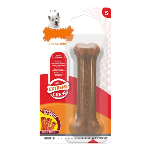 Mordedor para Cão Nylabone Dura Chew Bacon Tamanho S Nylon