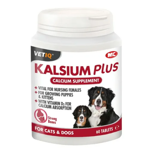 Suplementos e Vitaminas Planet Line Kalsium Plus 60 Unidades