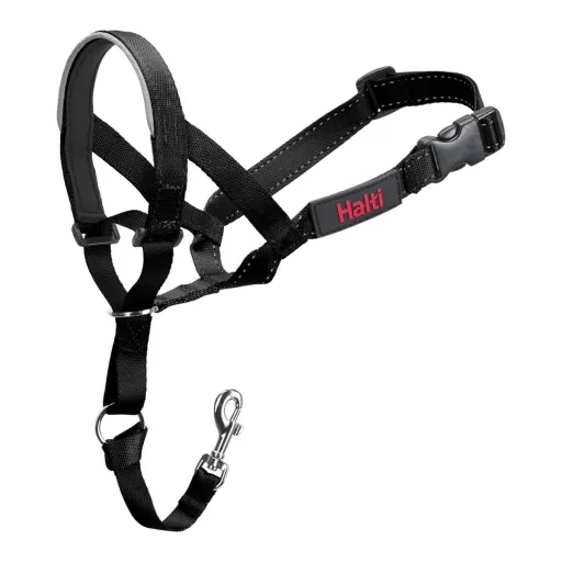 Coleira de Treino para Cães Company of Animals Halti Preto Açaime (35-48 cm)