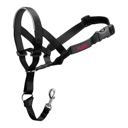 Coleira de Treino para Cães Company of Animals Halti Preto Açaime (40-54 cm)