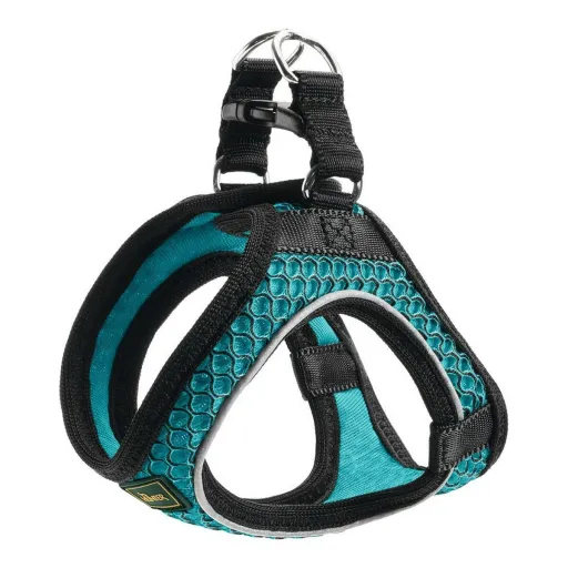 Arnês para Cães Hunter Hilo-Comfort Turquesa (30-35 cm)